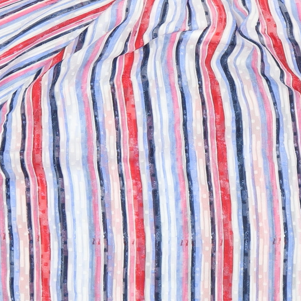 Womens UK Size 16 Classic Multicoloured Basic Blouse