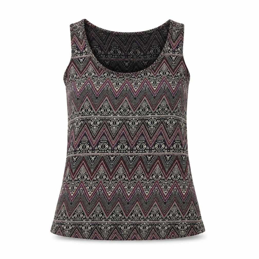 Womens UK Size 6 New Look Multicoloured Basic Tank
