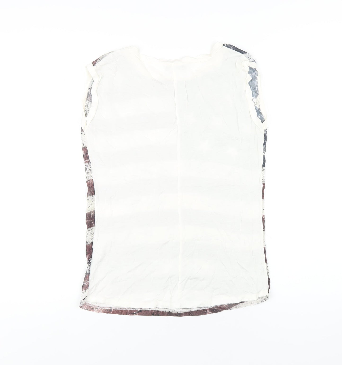 Womens UK Size 10 Exhibit Multicoloured Basic Tank