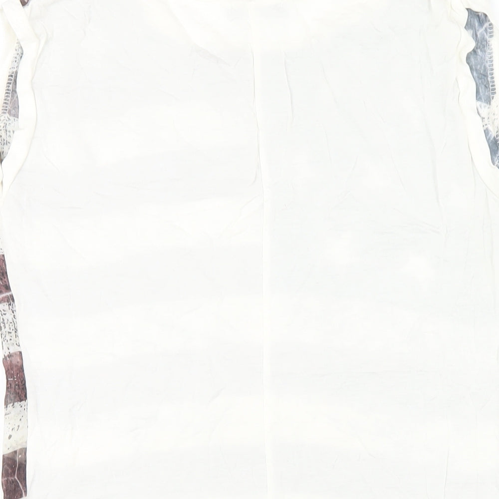 Womens UK Size 10 Exhibit Multicoloured Basic Tank