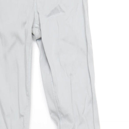 Zara Womens Grey Cotton Skinny Jeans Size 6 L31 in Regular Zip
