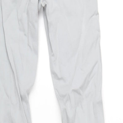 Zara Womens Grey Cotton Skinny Jeans Size 6 L31 in Regular Zip