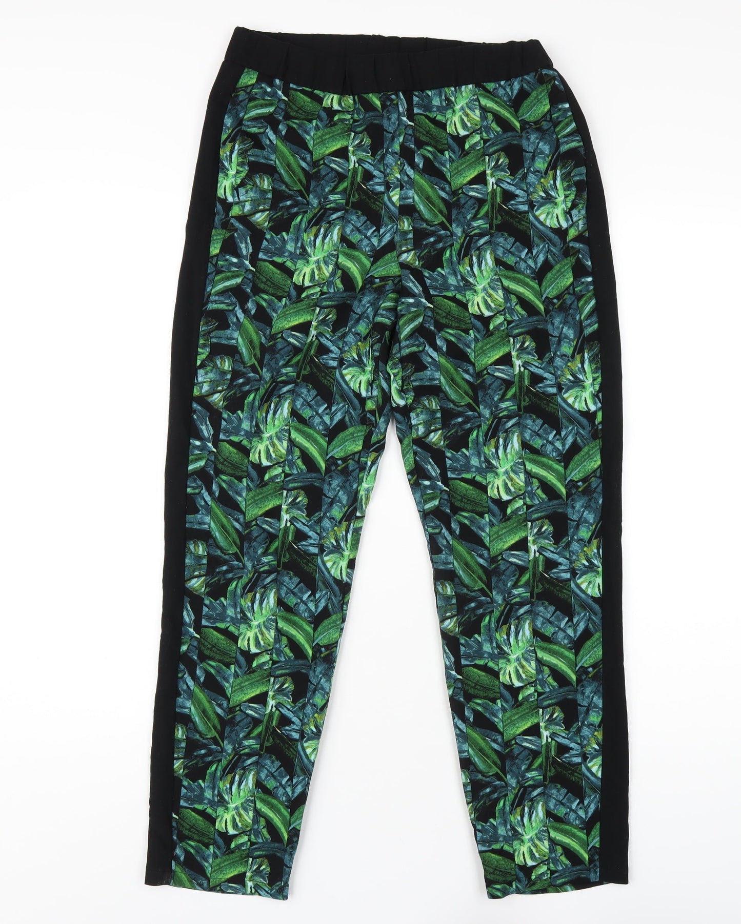 Womens UK Size 6 Topshop Regular Fit Sweatpants Green Trousers