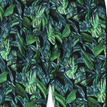 Womens UK Size 6 Topshop Regular Fit Sweatpants Green Trousers