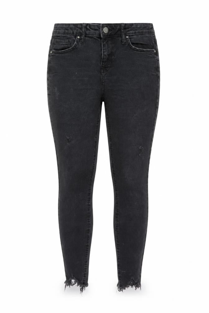 Womens UK Size 10 Denim & Co. Regular Fit Skinny Grey Jeans