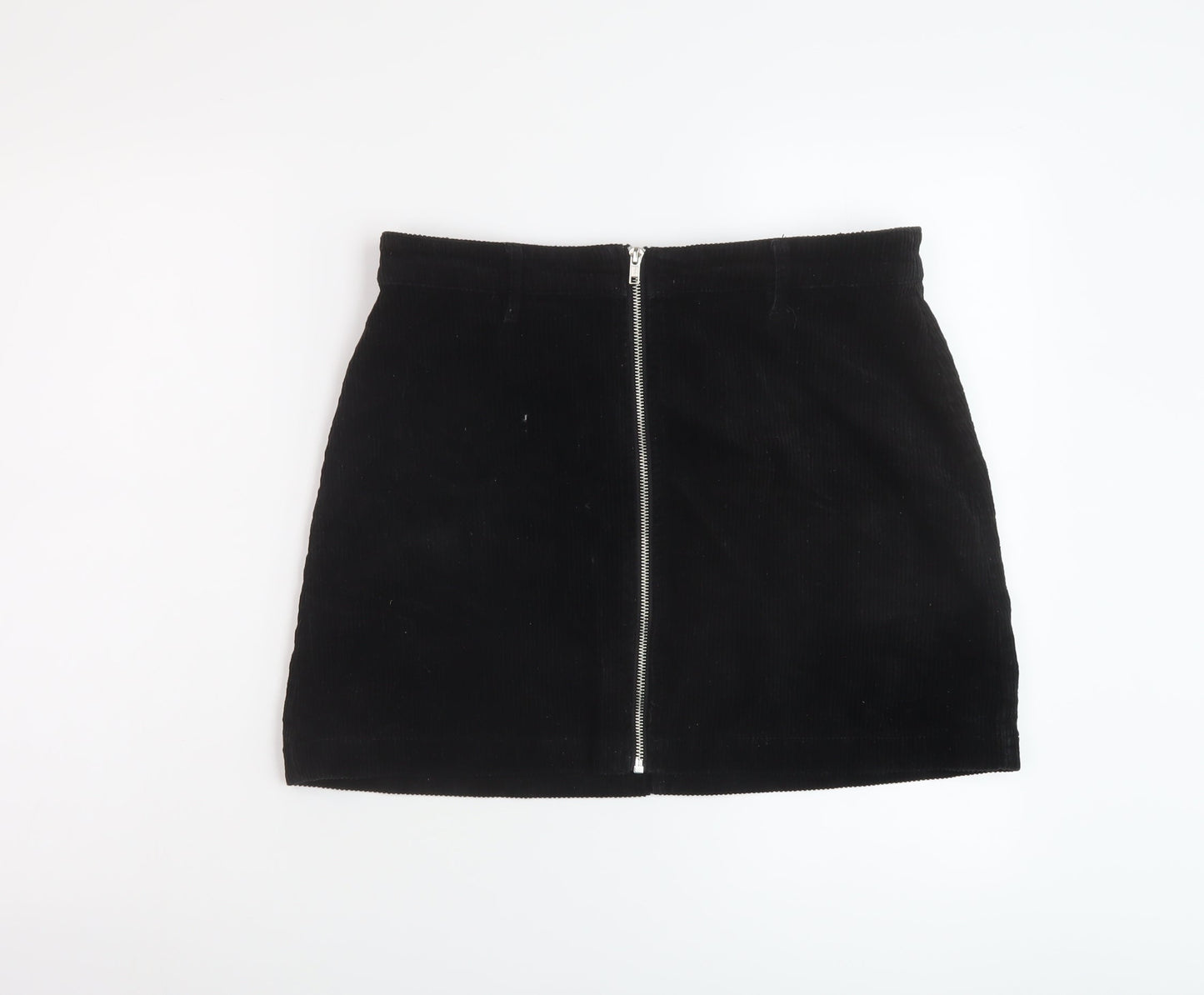 Womens UK Size 12 Topshop A-Line Corduroy Skirt