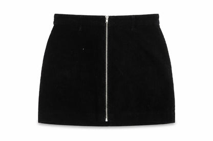 Womens UK Size 12 Topshop A-Line Corduroy Skirt