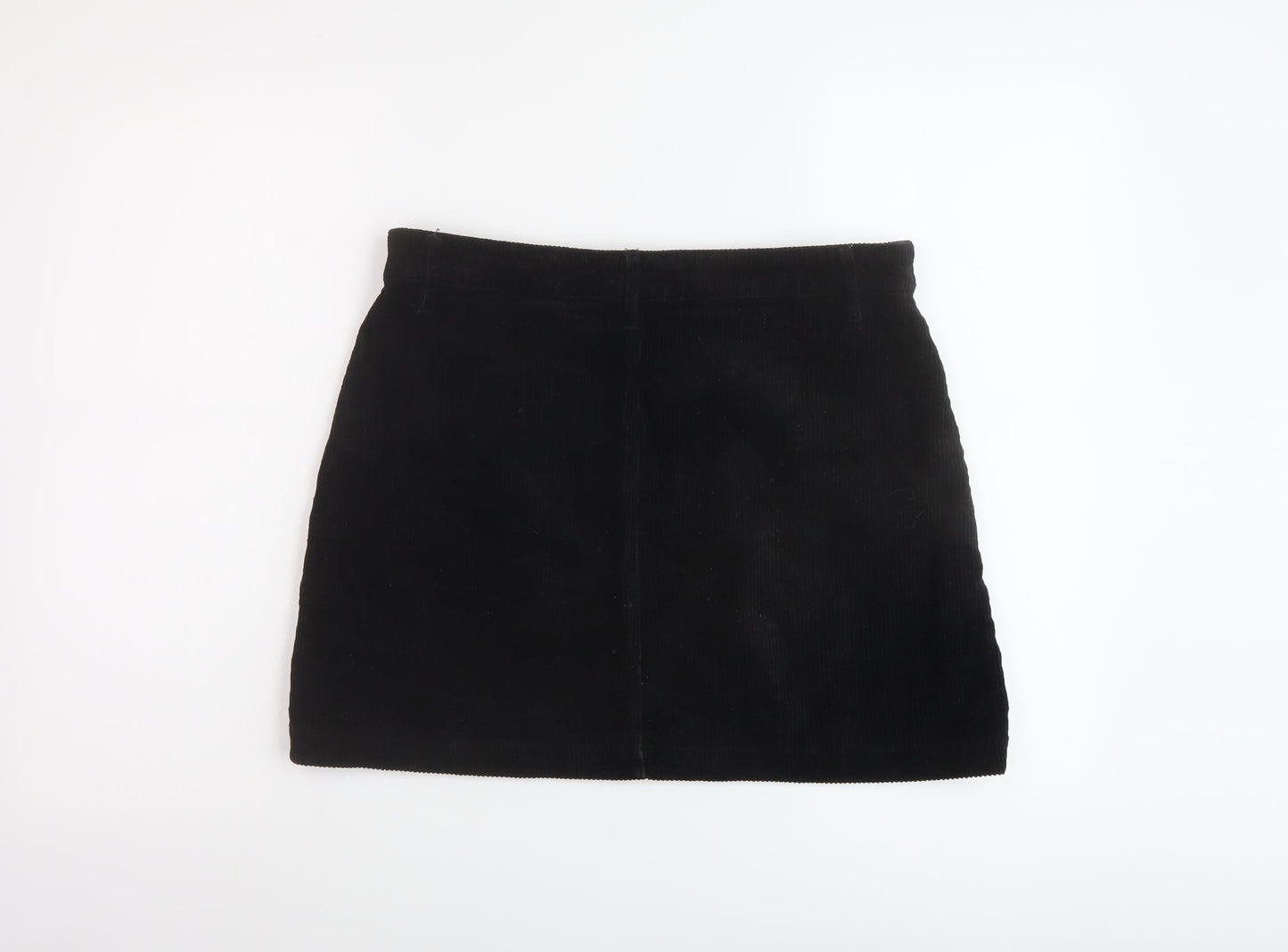 Womens UK Size 12 Topshop A-Line Corduroy Skirt
