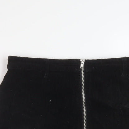 Womens UK Size 12 Topshop A-Line Corduroy Skirt