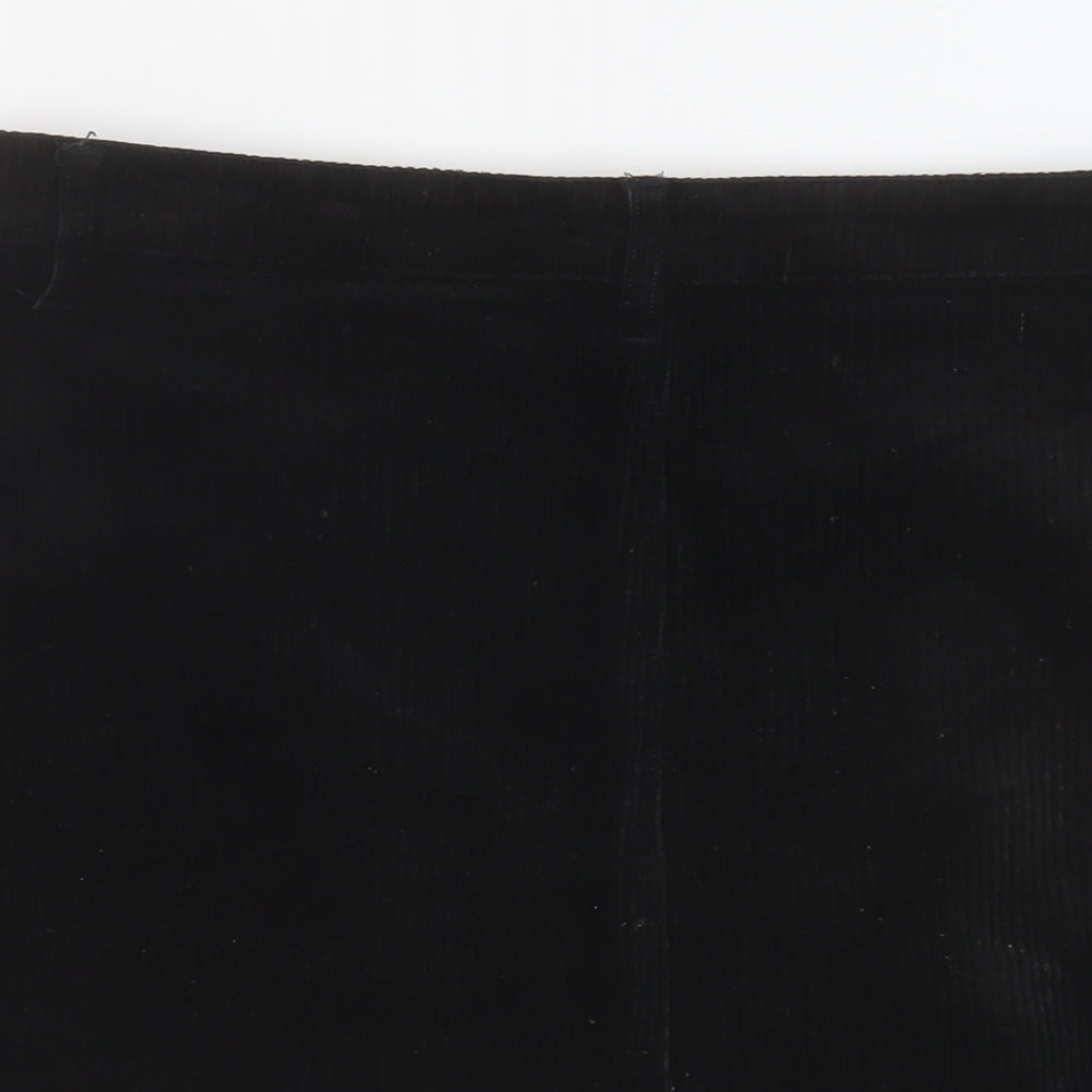 Womens UK Size 12 Topshop A-Line Corduroy Skirt