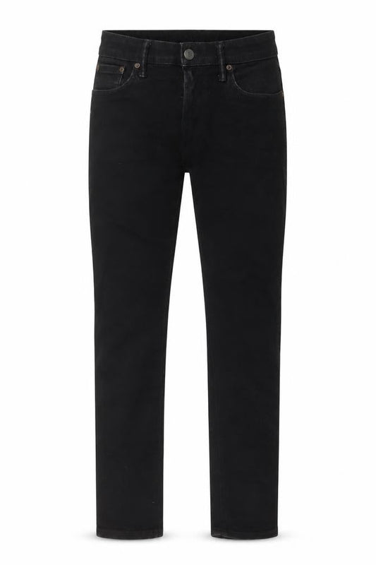 Mens UK Size 31 in American Eagle Regular Fit Straight Black Jeans