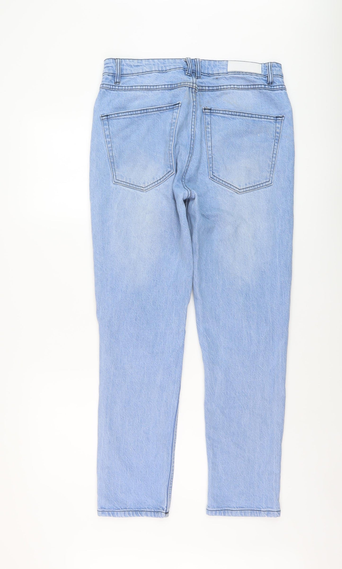 Mens UK Size 30 in Bolongaro Regular Fit Straight Blue Jeans