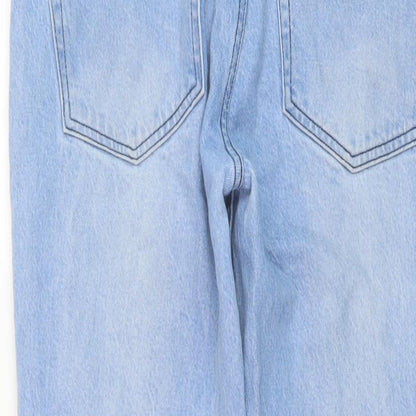 Mens UK Size 30 in Bolongaro Regular Fit Straight Blue Jeans