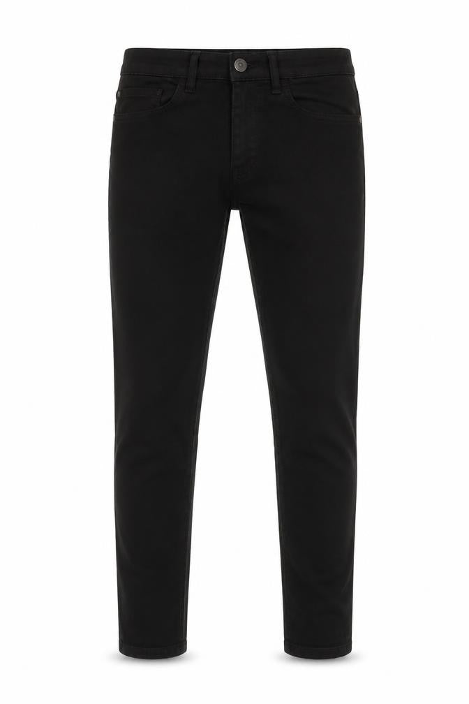 Mens UK Size 30 in Denim & Co. Regular Fit Skinny Black Jeans