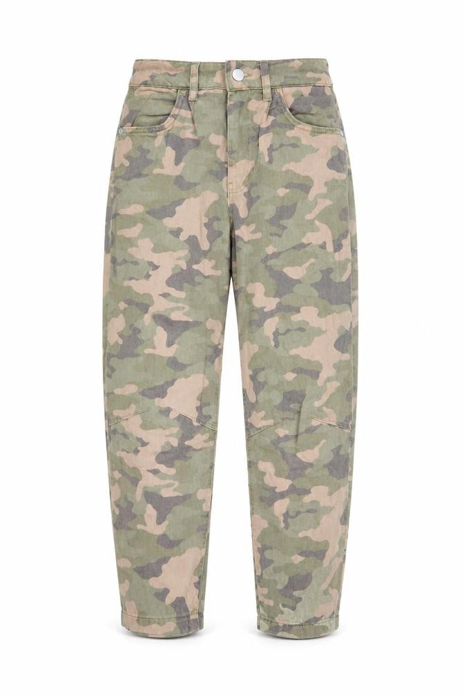 Womens UK Size 6 River Island Regular Fit Straight Green Jeans