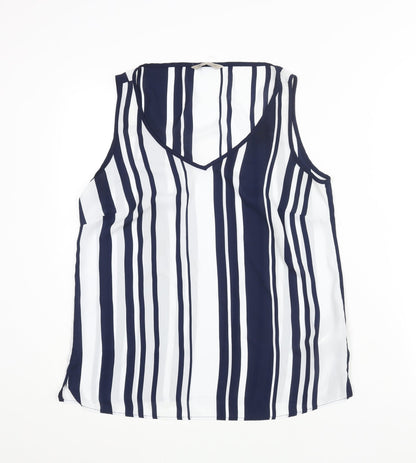 Womens UK Size 12 Marks and Spencer Blue Camisole Blouse