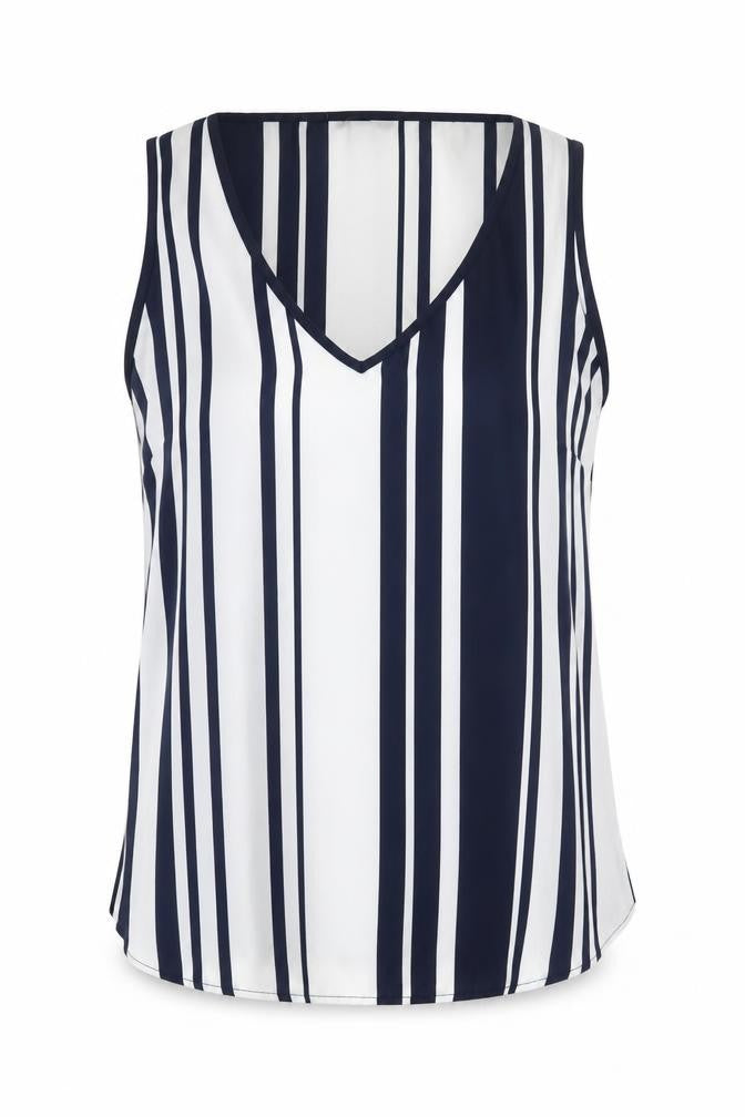 Womens UK Size 12 Marks and Spencer Blue Camisole Blouse