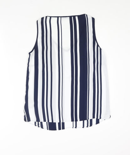 Womens UK Size 12 Marks and Spencer Blue Camisole Blouse