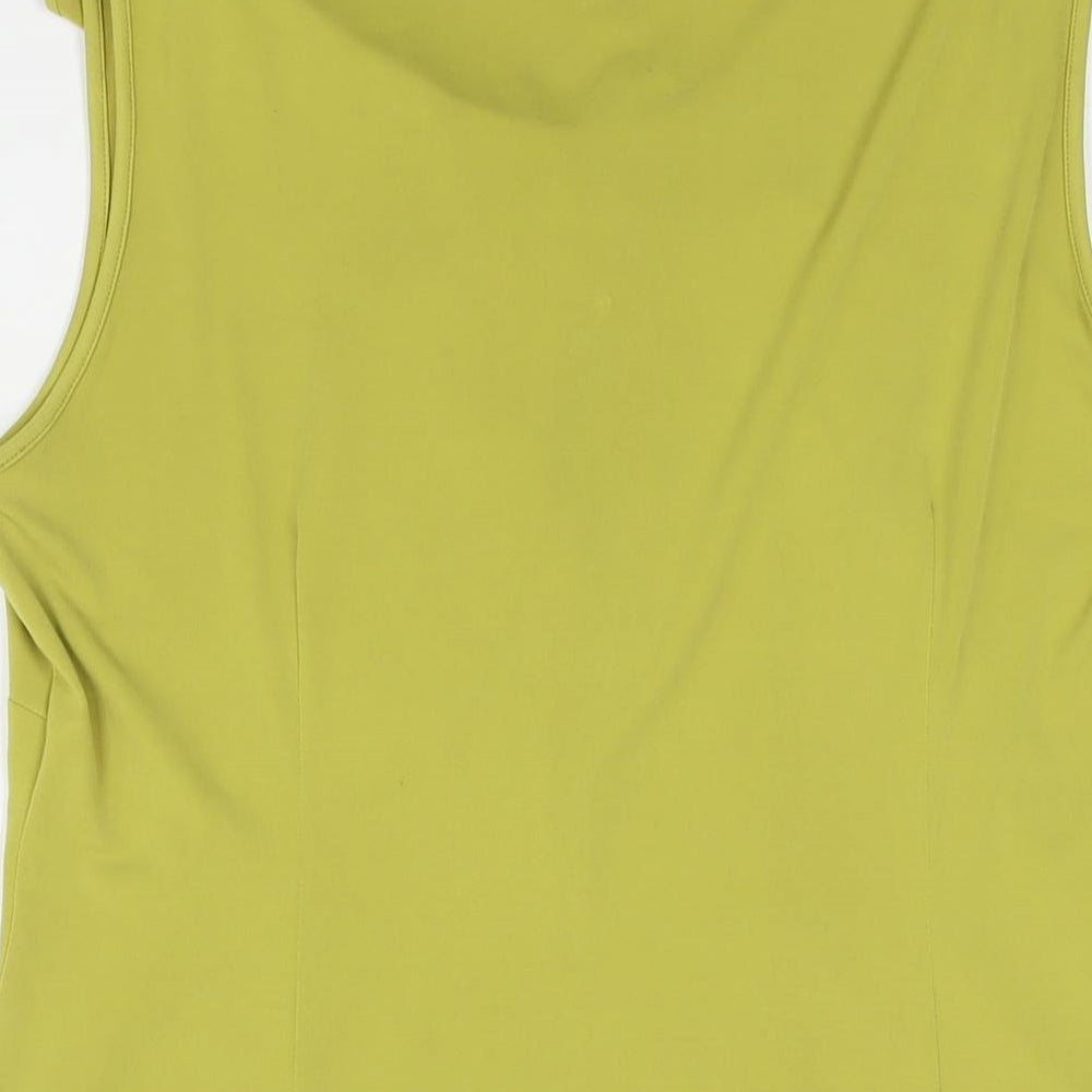Womens UK Size 18 Kaliko Green Camisole Blouse
