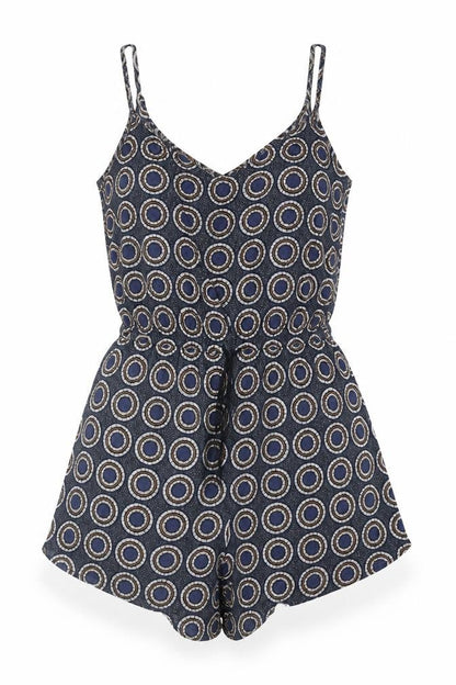 Womens UK Size S H&M One-Piece Blue Playsuit