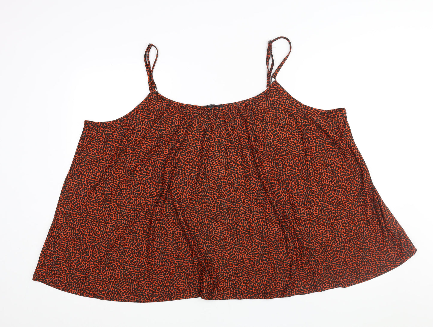 Womens UK Size 26 NEXT Red Camisole Blouse