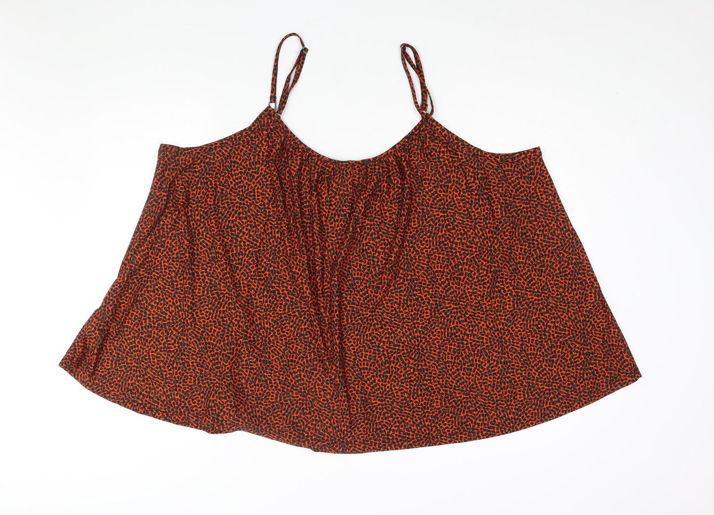 Womens UK Size 26 NEXT Red Camisole Blouse