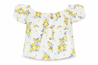 Womens UK Size 10 Divided by H&M White Basic Blouse