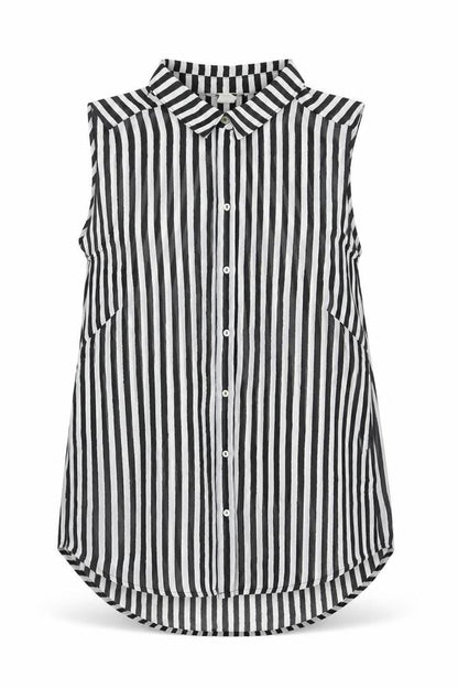 Womens UK Size 6 H&M Black Camisole Blouse