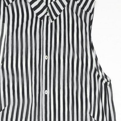 Womens UK Size 6 H&M Black Camisole Blouse