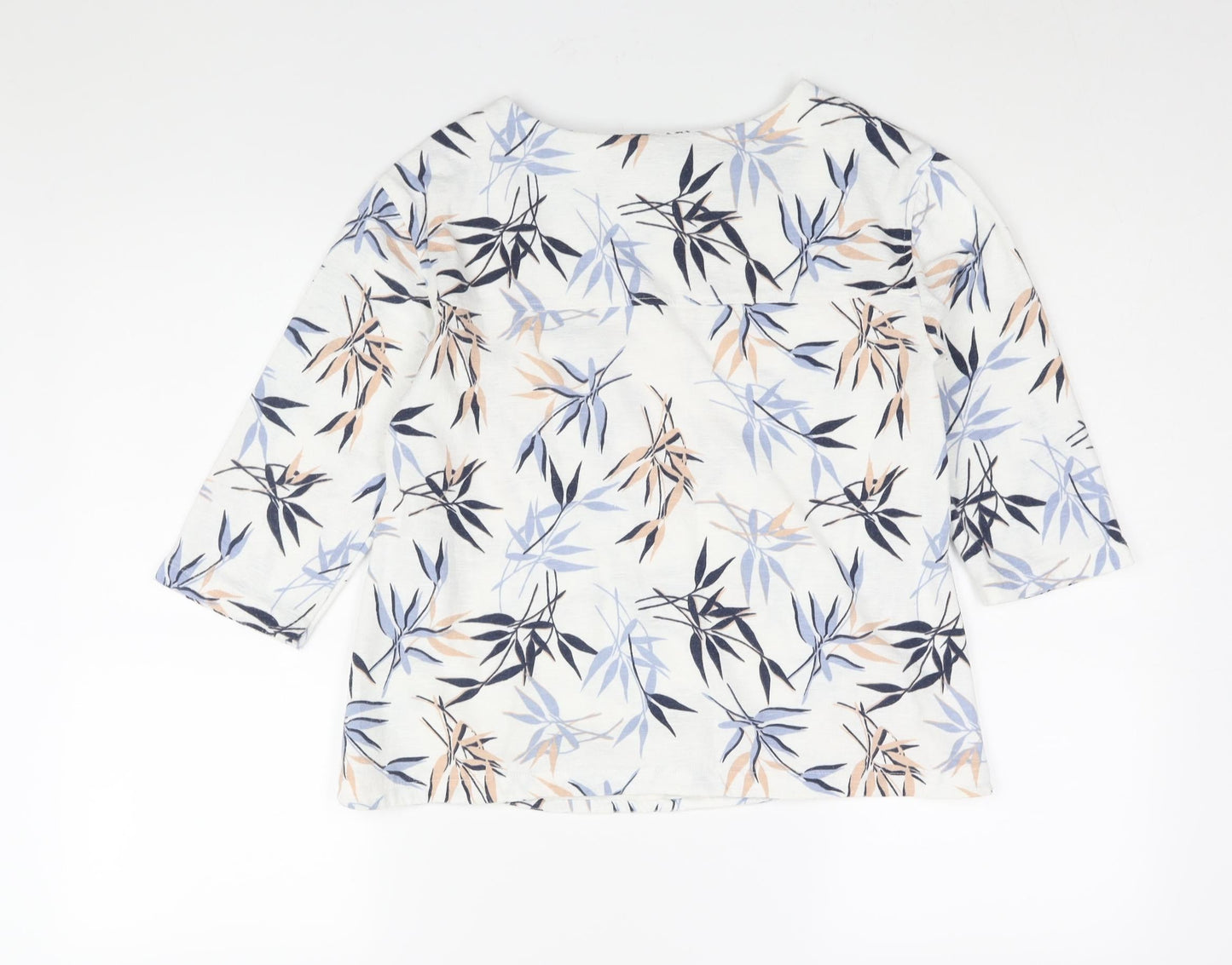 Womens UK Size 6 Marks and Spencer White Basic Blouse