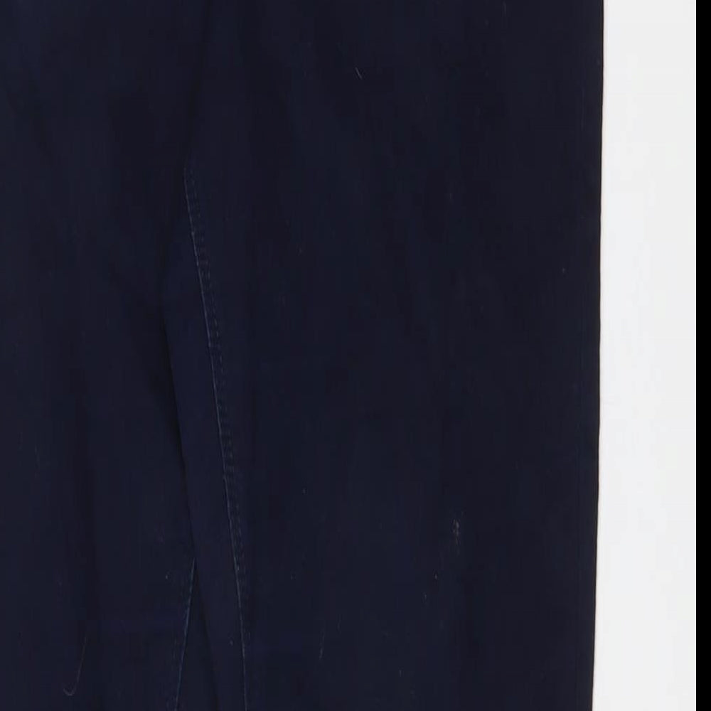 Womens UK Size 12 Papaya Regular Fit Jegging Blue Jeans