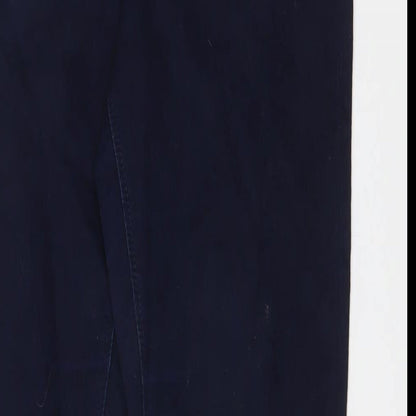 Womens UK Size 12 Papaya Regular Fit Jegging Blue Jeans