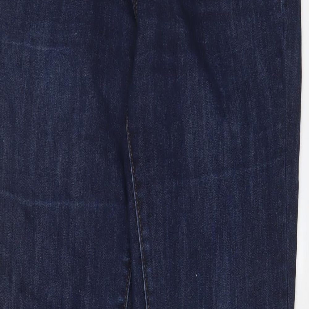 Gap Womens Blue Cotton Skinny Jeans Size 10 L29 in Regular Zip