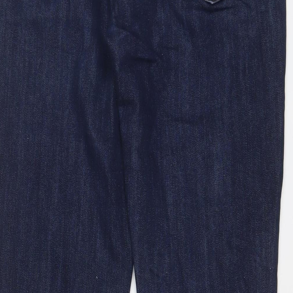 Gap Womens Blue Cotton Skinny Jeans Size 10 L29 in Regular Zip