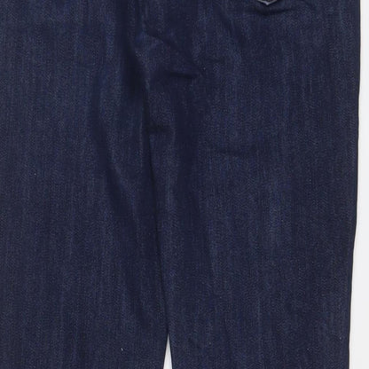 Gap Womens Blue Cotton Skinny Jeans Size 10 L29 in Regular Zip