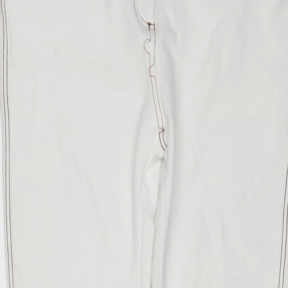 In the Style Womens White Cotton Jegging Jeans Size 16 L27 in Regular