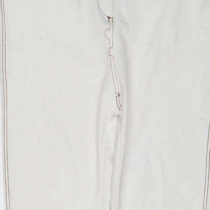 In the Style Womens White Cotton Jegging Jeans Size 16 L27 in Regular