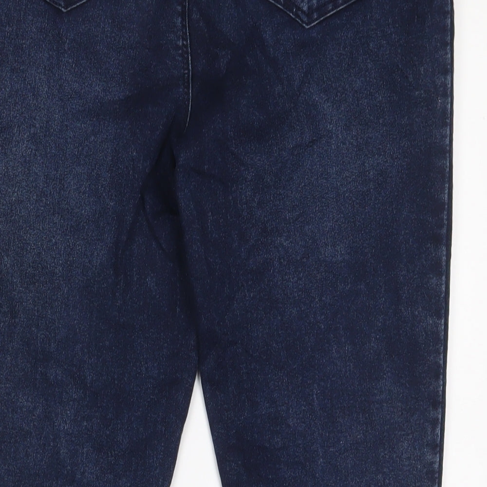 Matalan Womens Blue Cotton Jegging Jeans Size 10 L25 in Regular