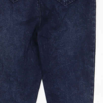 Matalan Womens Blue Cotton Jegging Jeans Size 10 L25 in Regular