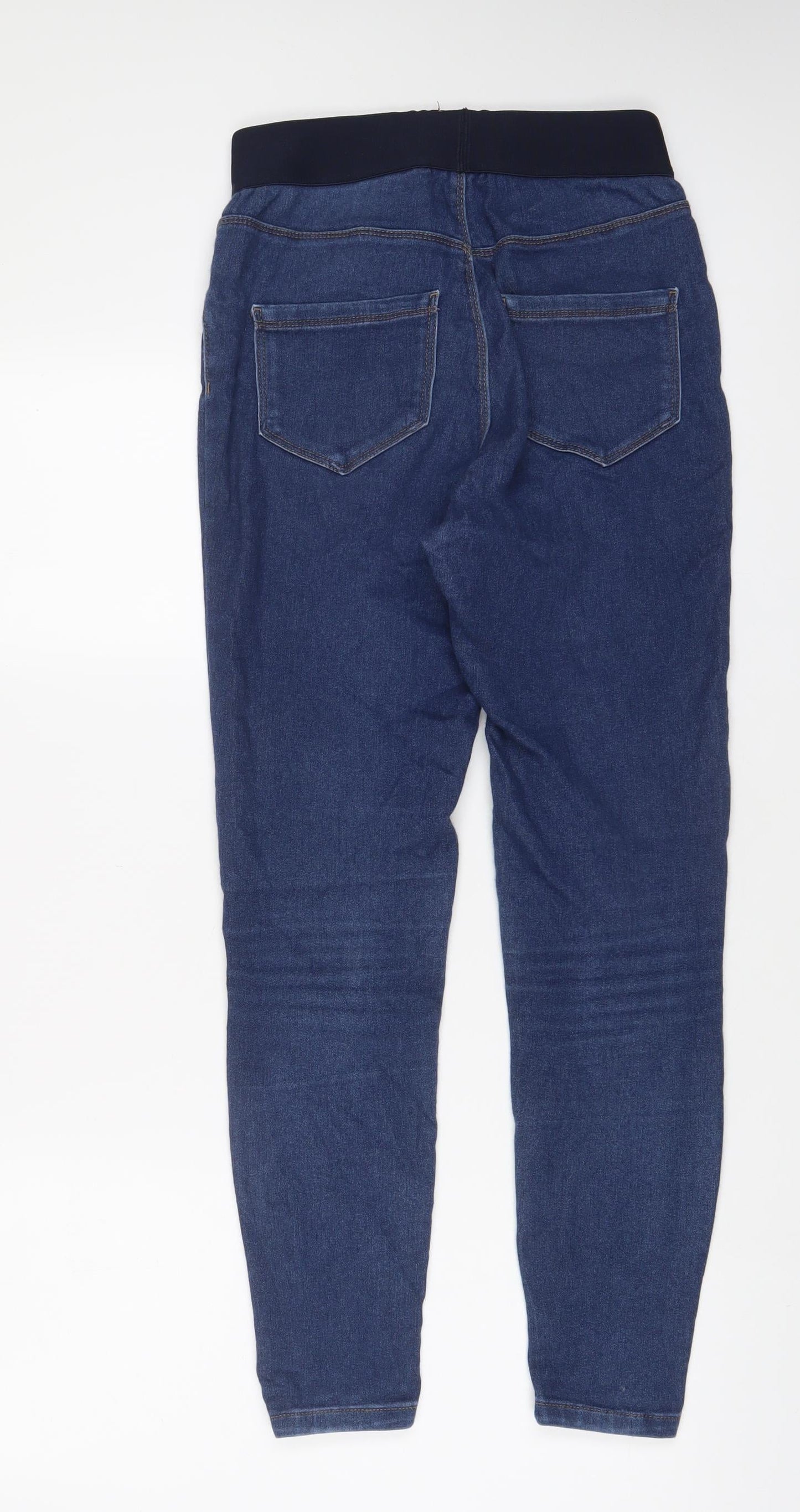 George Womens Blue Cotton Jegging Jeans Size 10 L27 in Regular