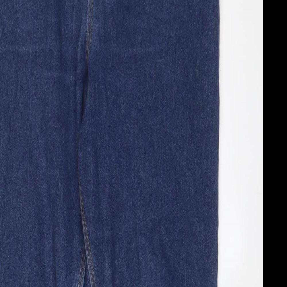 George Womens Blue Cotton Jegging Jeans Size 10 L27 in Regular