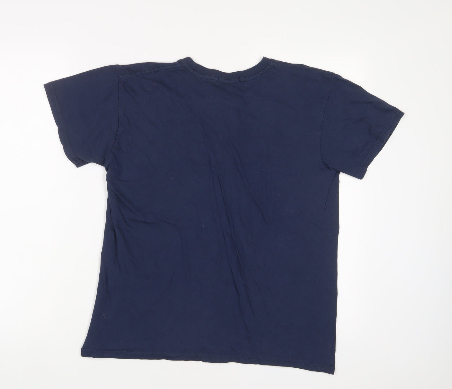 Womens UK Size S PRETTYLITTLETHING Blue Basic T-Shirt