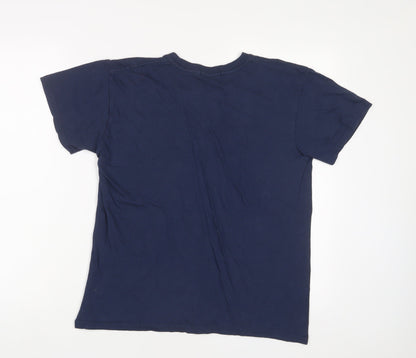 Womens UK Size S PRETTYLITTLETHING Blue Basic T-Shirt