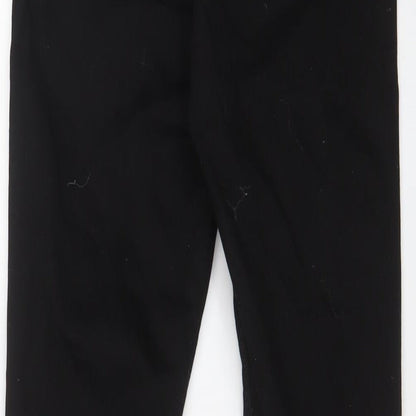 Topshop Womens Black Cotton Skinny Jeans Size 30 in L32 in Regular Zip