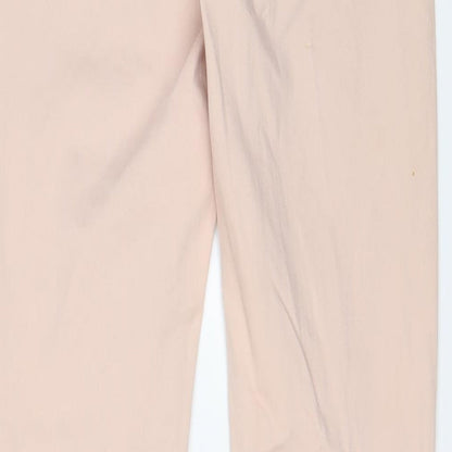 Autograph Womens Pink Cotton Skinny Jeans Size 10 L30 in Regular Zip