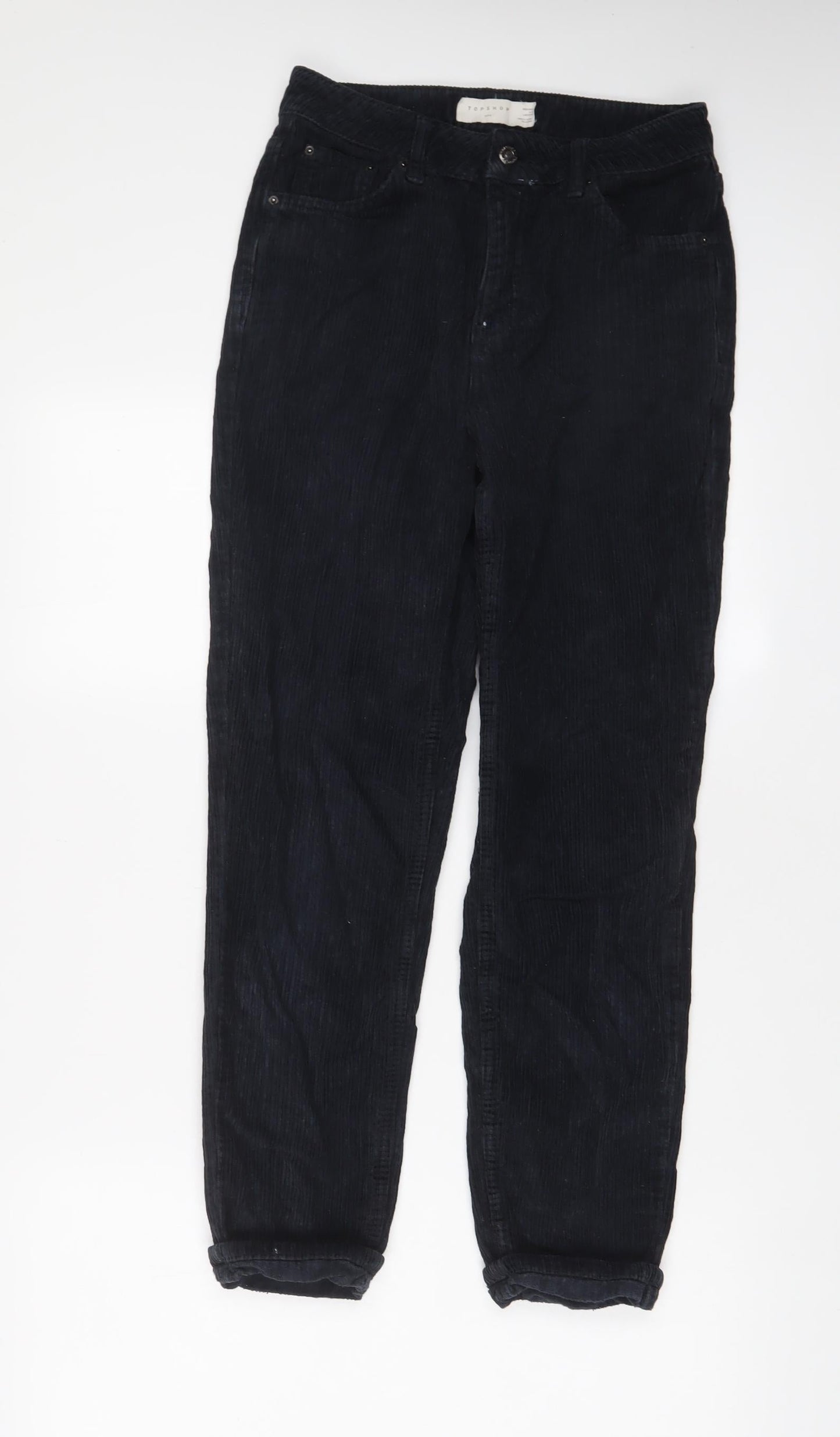 Womens UK Size 26 in Topshop Regular Fit  Blue Trousers