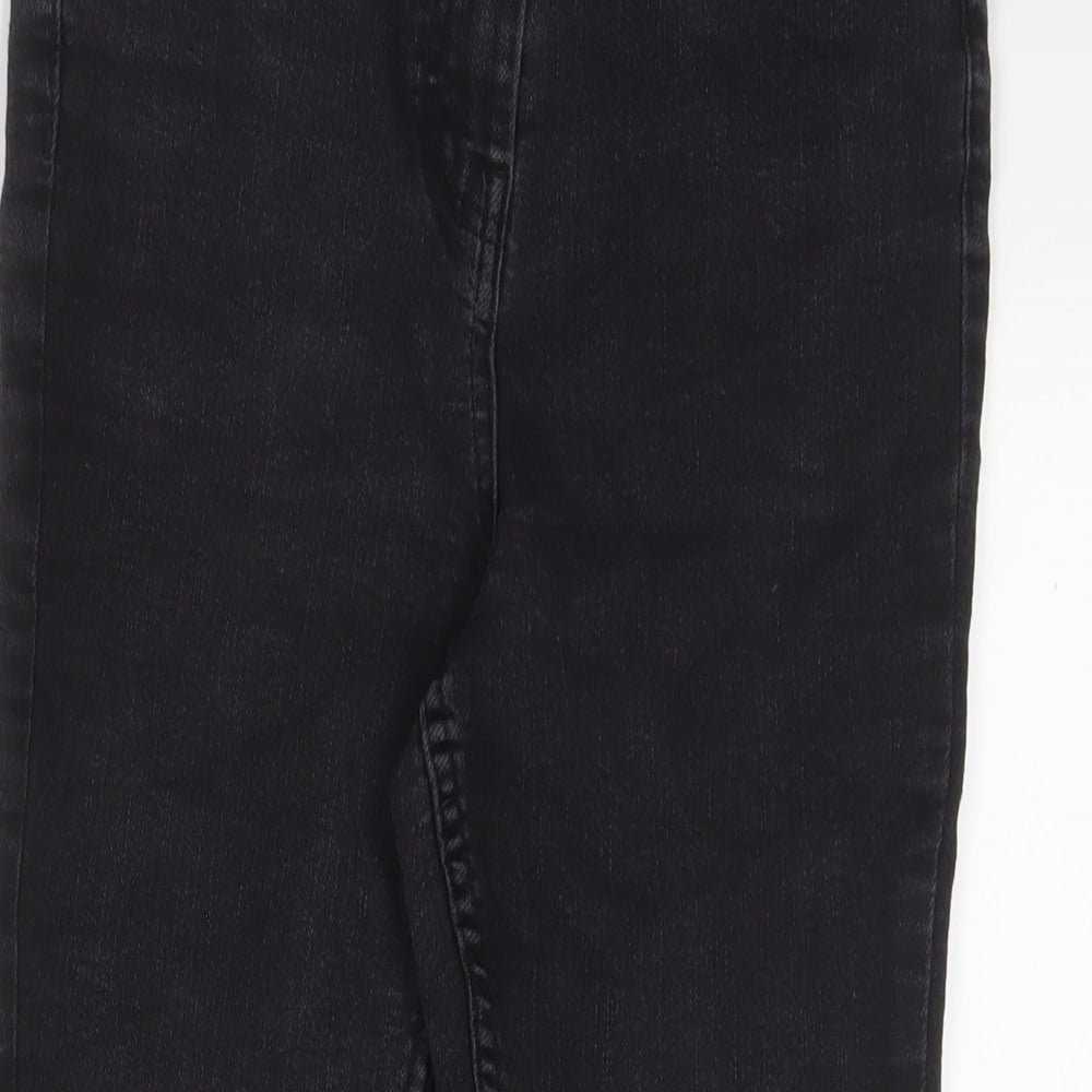 Womens UK Size 12 Papaya Regular Fit Skinny Grey Jeans