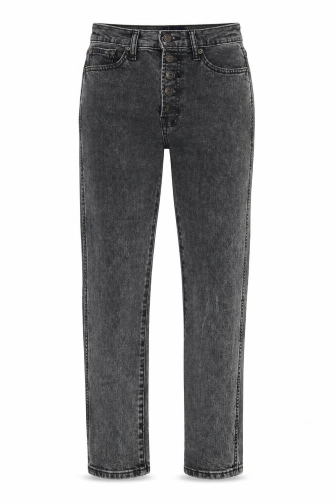 Womens UK Size 25 in Gap Regular Fit Straight Black Jeans