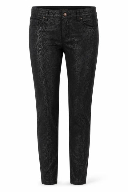 Womens UK Size 28 in F&F Regular Fit  Black Trousers
