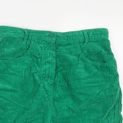 Womens UK Size 26 in United Colors of Benetton A-Line Corduroy Skirt